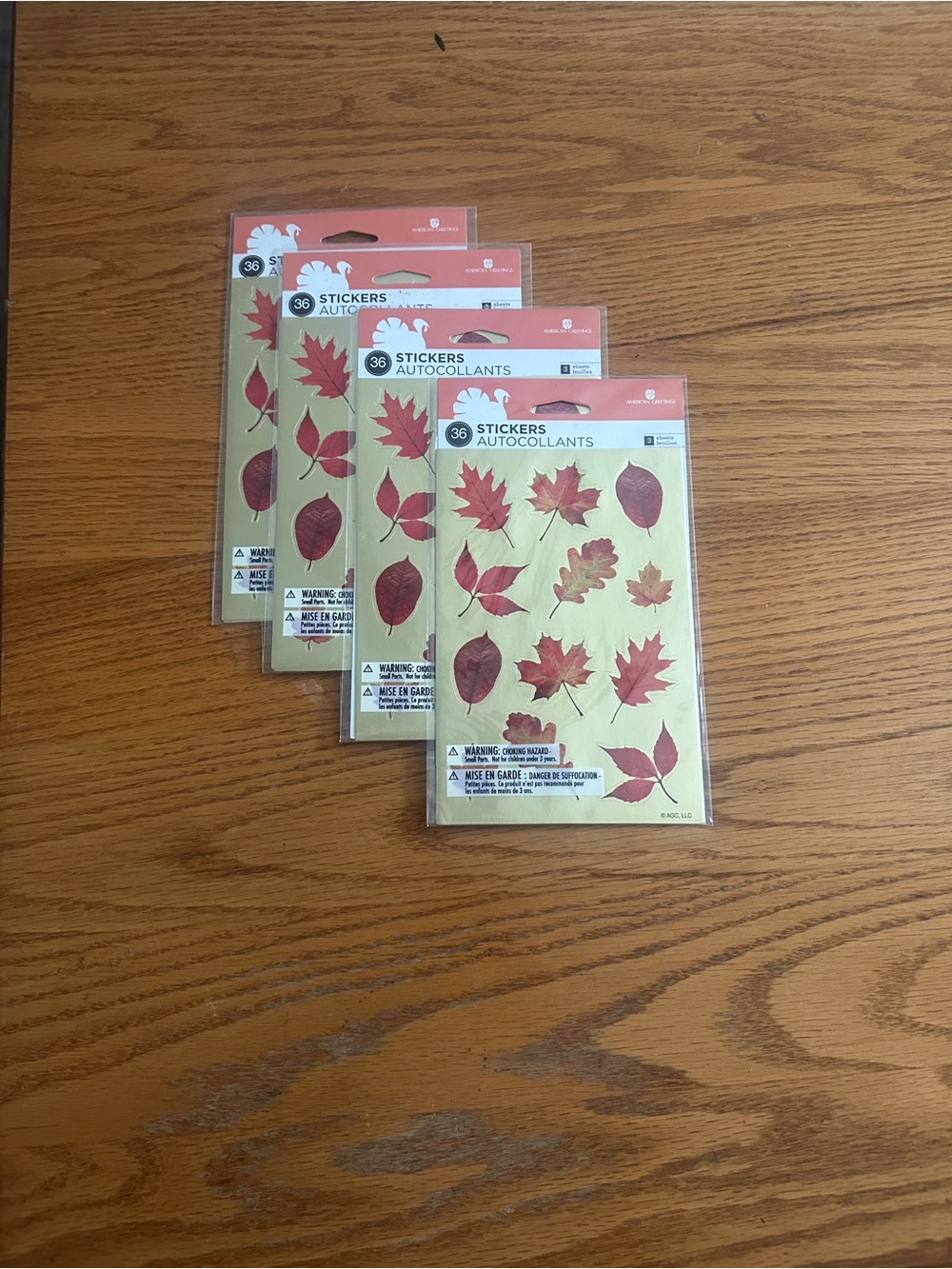 Autumn Sticker Packs Set Multicolor - Picture 4 of 4